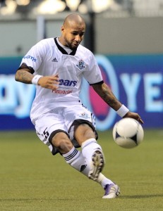 Alex Semenets dell'FC Edmonton 