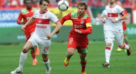 Derby di Mosca azione di gioco 