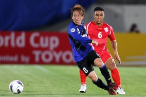 Hayato Sasaki in azione 