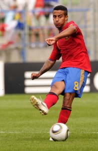 Thiago Alcantara in azione