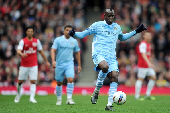 Mario Balotelli in azione