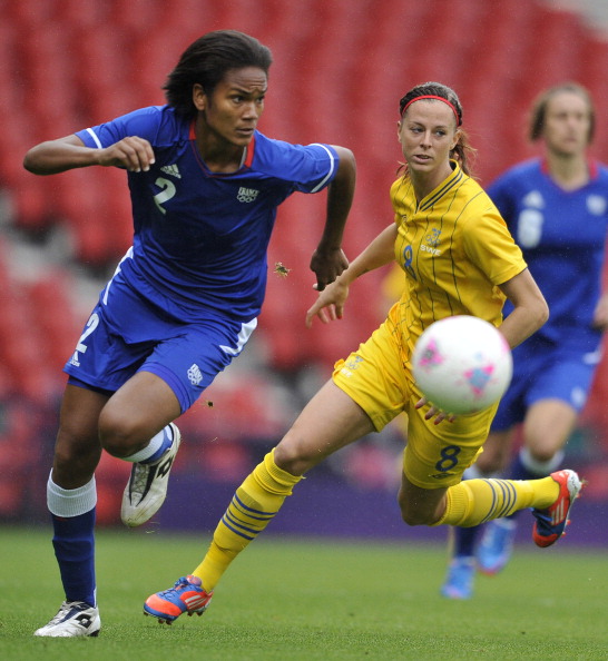 immagine di gioco di una gara femminile durante Londra 2012